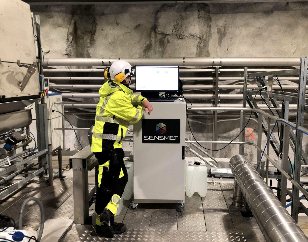 Sensmet-µDOES-installed