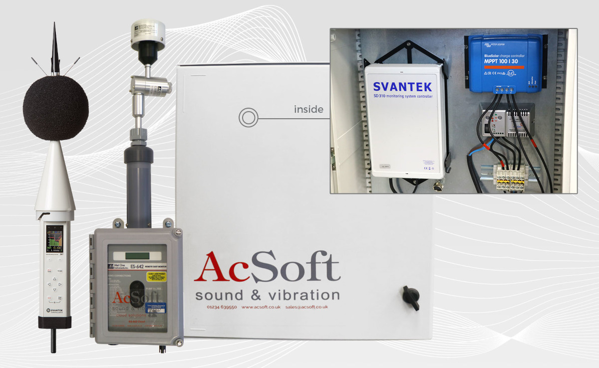 Svantek noise and dust measurement